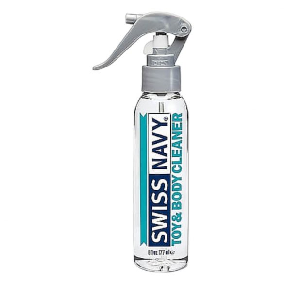 Pulitore Spray per Giocattoli e Corpo Swiss Navy con Pompa (177ml)