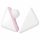 Vibeconnect - Rechargeable Air Wave Clitoral Stimulator (White-Peach)