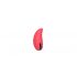 Vibeconnect - Vodotesný stimulátor klitorisu na batérie (červený)