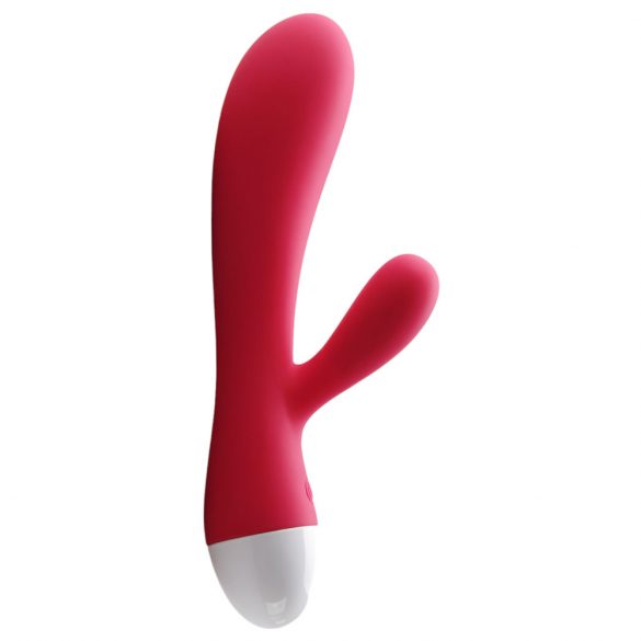 Cotoxo Dauphin & bébé - vibromasseur rechargeable à oscillement clitoridien (rouge)