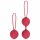 Set di palline di Kegel Cotoxo Cherry per il rinforzo muscolare profondo - Duo rosso elegante