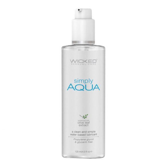 Wicked Simple Aqua - 100% vegan glijmiddel (120ml)