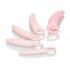 CalExotics Inspire - medizinisches Silikon Vaginaldehner-Set (Pink)