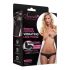 Secrets Lacy - radio klitoralni vibrator s tangama - crni (SL)