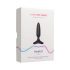 LOVENSE Hush 2 XS - punjivi mali analni vibrator (25 mm) - crni