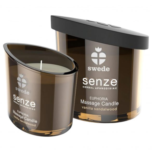 Swede Senze - massage ljus - vanilj, sandelträ (50 ml)