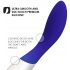 LELO Mona Wave - waterproof G-spot vibrator (blue)