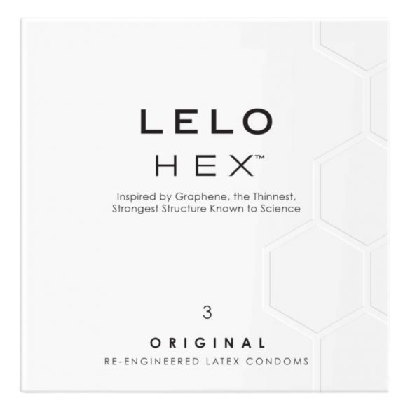 LELO Hex Original - luxury condom (3pcs)