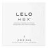 LELO Hex Original - luxury condom (3pcs)