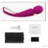 LELO Smart Wand 2 Large - Rechargeable Massage Vibrator (Purple)