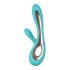 LELO Soraya 2 - vibromasseur rechargeable étanche avec stimulateur clitoridien (turquoise)