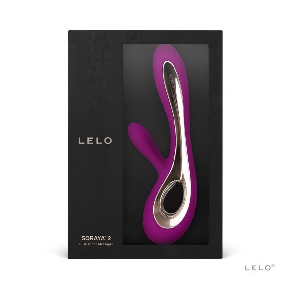 LELO Soraya 2 - rechargeable, waterproof, rabbit vibrator (purple)