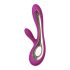 LELO Soraya 2 - Rechargeable, Waterproof Vibrator with Clitoral Stimulator (Purple)