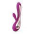 LELO Soraya 2 - wiederaufladbarer, wasserdichter Vibrator mit Klitoriskranz (Lila)