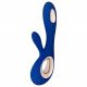 LELO Soraya Wave - Rechargeable, Clitoral Arm, Waving Vibrator (Blue)