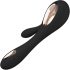 LELO Soraya Wave - Rechargeable, Clitoral Arm, Waving Vibrator (Black)