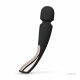 LELO Smart Wand 2 Medium - Rechargeable Massage Vibrator (Black)