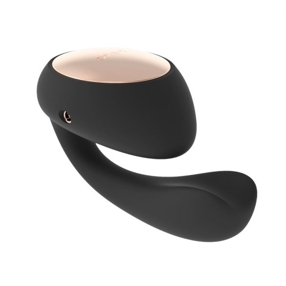 LELO Ida Wave - inteliģenta, uzlādējamā vibrējošā rotācijas vibrators (melna)