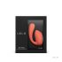 LELO Ida Wave - vibrator rotativ cu vibrații (coral)