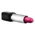 Blush Lipstick Rosé - waterproof lipstick vibrator (zwart-roze)