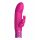 Royal Gems Bländande - uppladdningsbar vibrator med klitorisstimulering (rosa)