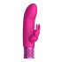 Royal Gems Bländande - uppladdningsbar vibrator med klitorisstimulering (rosa)