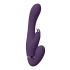 Vive Suki - oplaadbare, draagbandloze opzetbare vibrator (paars)