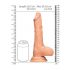 RealRock Dong 10 - Realistic Dildo with Testicles (10) - Natural"