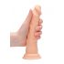 RealRock Dong 7 - realistischer Dildo (17cm) - Naturfarbe