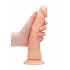 RealRock Dong 8 - realistischer Dildo (20cm) - Naturfarben