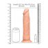 RealRock Dong 10 - realistické dildo (25 cm) - přírodní