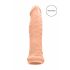 RealRock Penis Sleeve 6 - Penis-Hülle (17cm) - Natur