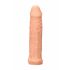 RealRock Penis Sleeve 6 - Penis-Hülle (17cm) - Natur