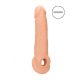 RealRock Penis Hülle 9 - Penisschutzhülle (21,5cm) - Naturfarben