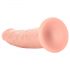 RealRock Slim - Suction Cup Realistic Dildo - 15.5cm (Natural)