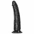 Dildo Realistico con Ventosa Slim RealRock - 15,5cm (Nero)