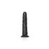 RealRock Slim - Saugnapfbasiert, realistischer Dildo - 15,5cm (schwarz)