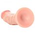 RealRock - Realistic Suction Cup Dildo - 15.5 cm (Natural)