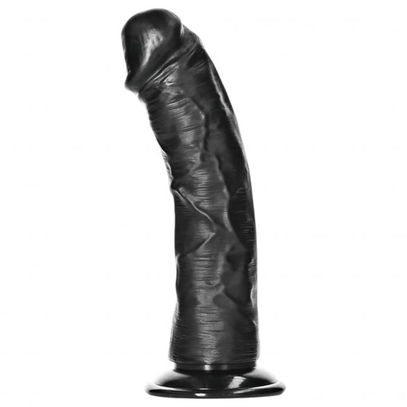 Dildo Realistico con Ventosa RealRock - 15,5cm (nero)