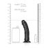 RealRock - realistische dildo met zuignap - 15,5cm (zwart)