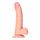 RealRock - Saugnapfbasis, realistischer Dildo mit Hoden - 15,5cm (natur)