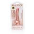 Dildo realist cu ventuză și testicule - 15,5cm (natural)