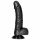 Dildo Realistico con Ventosa e Testicoli - RealRock - 15,5cm (Nero)