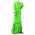 Ouch! - Glow-in-the-Dark Bondage Rope - 5m (Green)