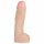 Doc Johnson Vac-U-Lock Hung 12 - Realistic Dildo with Balls (Natural)