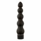 Vibrator anal rigid cu 5 bile - Black Magic 7 (negru)