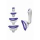 Doc Johnson Intimate - Vibrating Suction Pump Set - Purple (4-piece)