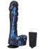 Doc Johnson Mini F-Machine Tendril - Wireless Thrusting Vibrator (Blue)