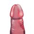 Crystal Jellies - Beginner Anal Dildo with Suction Cup (Pink)