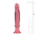 Kristallen Jellies - beginners anale dildo (roze)